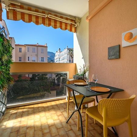 "Charmant Studio" Plein Centre, Calme, Terrasse Μεντόν Εξωτερικό φωτογραφία