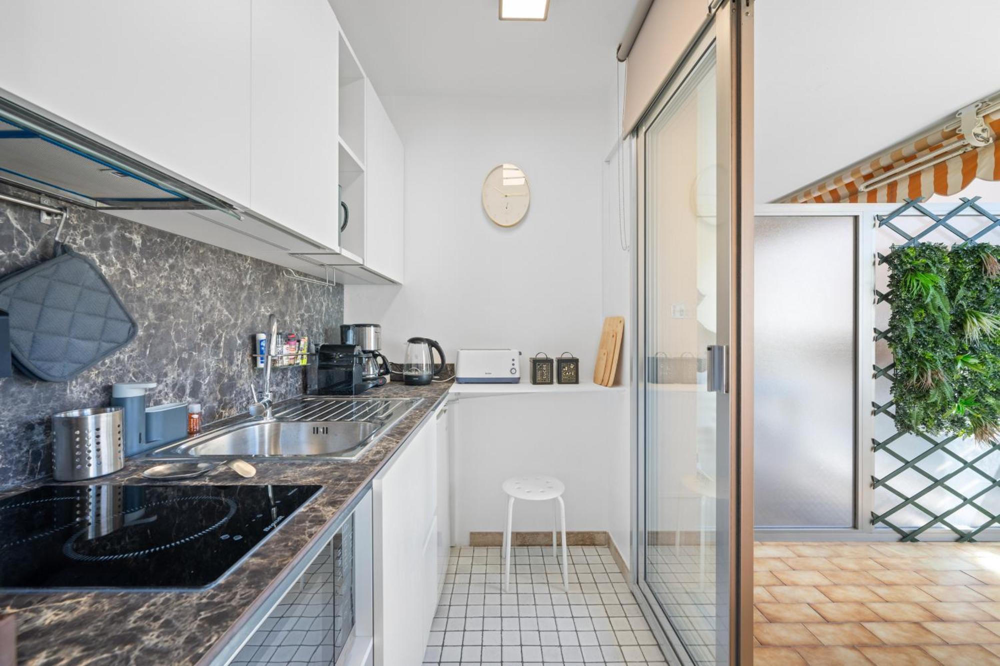 "Charmant Studio" Plein Centre, Calme, Terrasse Μεντόν Εξωτερικό φωτογραφία