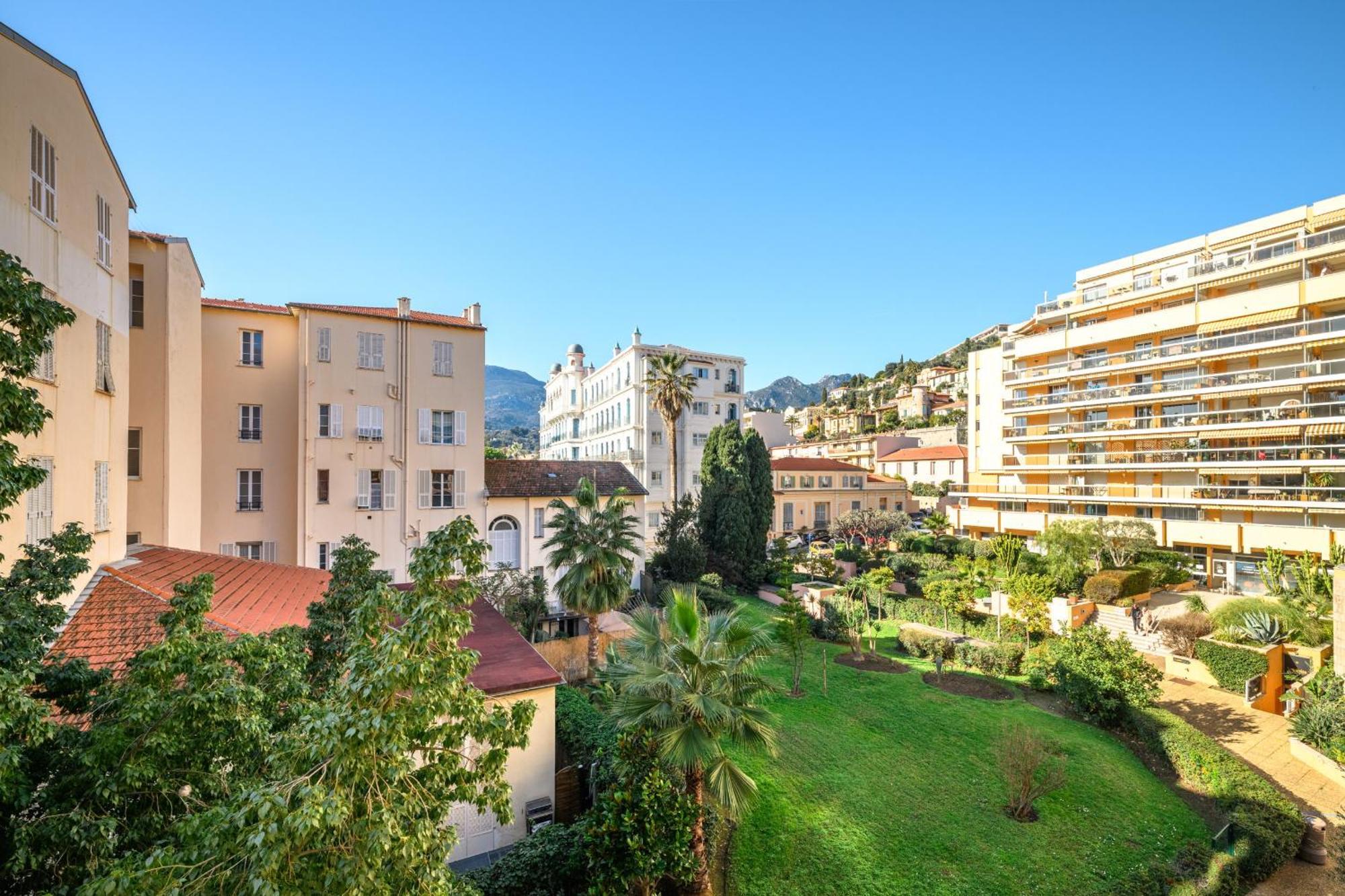 "Charmant Studio" Plein Centre, Calme, Terrasse Μεντόν Εξωτερικό φωτογραφία